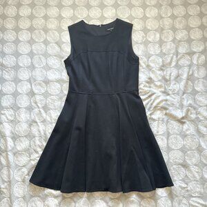 Nanette Lepore Sleeveless Stretch Shift Dress Black Sz 6
